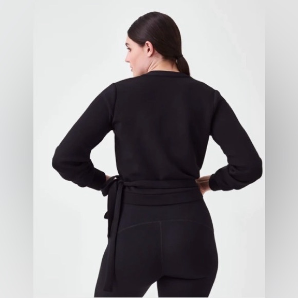 Spanx Women’s Air Essential Ballet Wrap Black Size Small - Picture 5 of 12